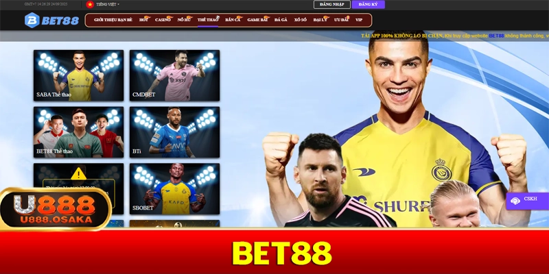 BET88 TRANG BÓNG ĐÁ ĐƯỢC NHIỀU NGƯỜI CHƠI
